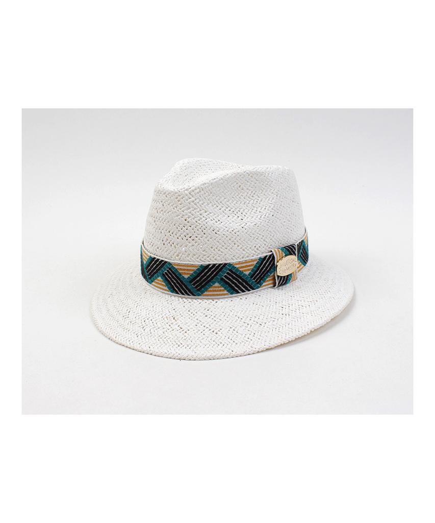 Yunibeosyeolkemiseuteuli Cool Line Swing White Short Fedora Summer Fedora