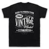 1968 Vintage Model Born In Birth Year Date Funny Age Mens And Womens T-Shirt