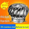 304 Stainless Steel Non-Powered Wind Cap Ventilator for Factory and Pigsty Ventilation