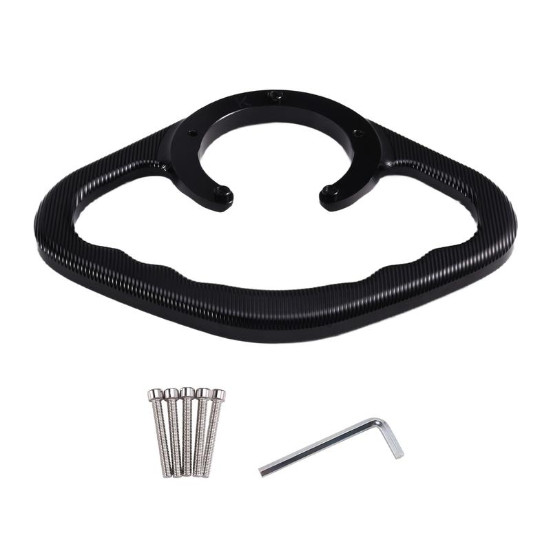 Motorcycle Fuel Tank Cap Armrest Passenger Safety Handgrip Set For Kawasaki ZX6R Z1000 Z800 Ninja650