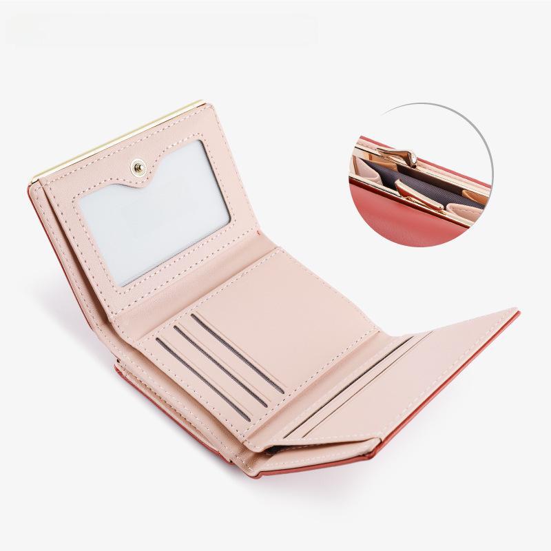 Tailian Women's Short Fashion Wallet - Cute, Versatile, Multi-Card Coin Purse for Students