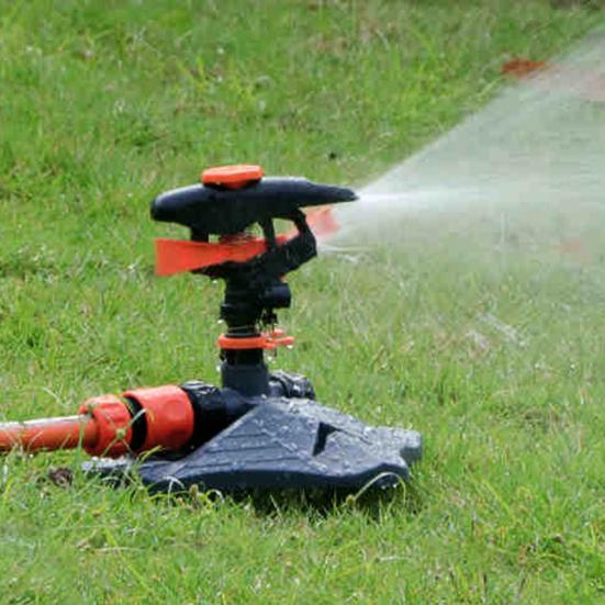 Rotating Lawn Sprinkler Adjustable Universal Simple Installation Garden Water Sprinkler Efficient Stable Irrigation Tool