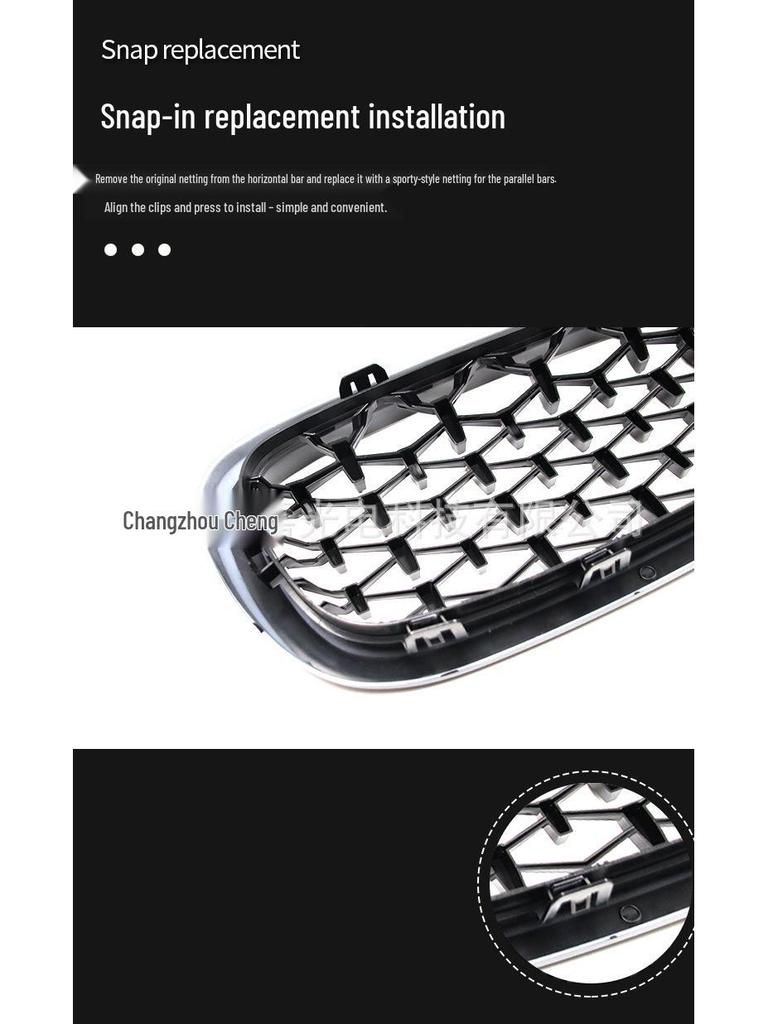 BMW X5/X6 F15/F16 Frontgrill mit Starlight Leuchtstreifen (2014-2017)