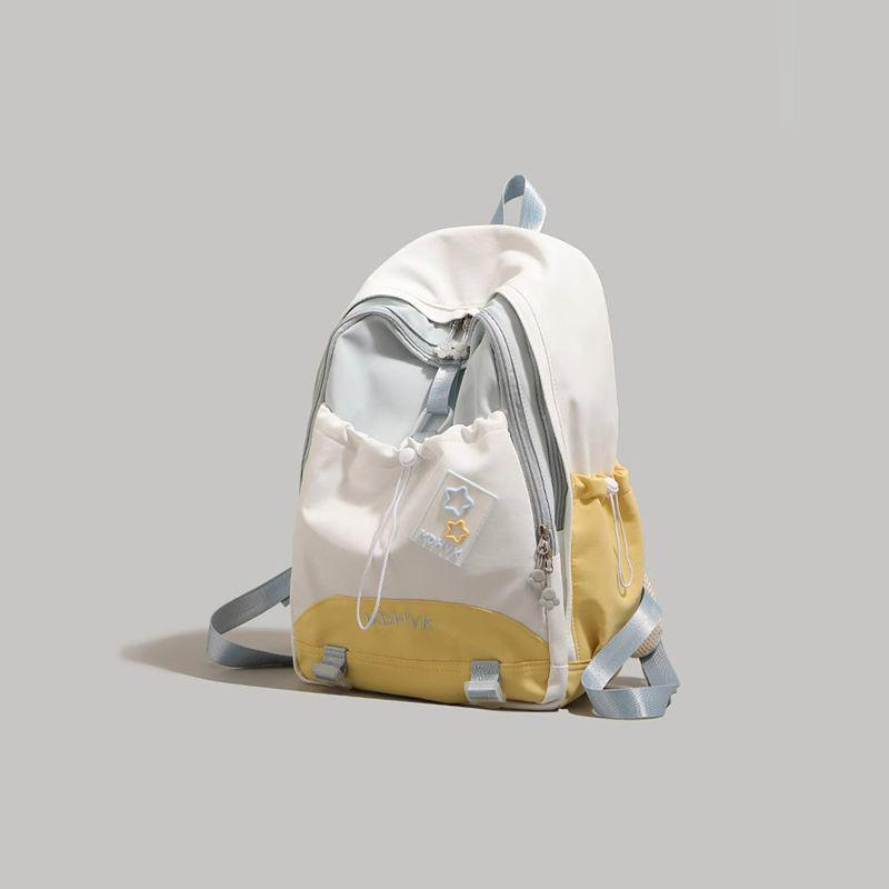 Mountaineering backpack women's 2025 new niche design sense Japanese ins style campus schoolbag junior high school girls high school