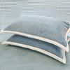 2 Pcs Winter Thicken Warm Pillowcase Soft Plush Flannel Coral Velvet Pillow Covers Home Living Room Decor Cushion Cover