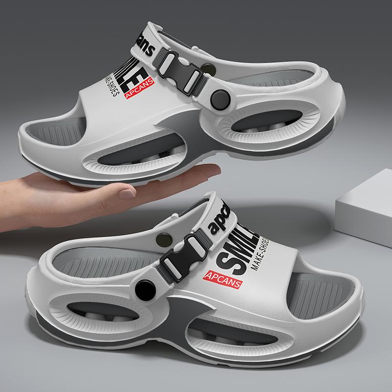 Fashion 2025 Men's Beach Slippers Outdoor Sandals Comfortable Soft Sole EVA Slide Clogs Casual Shoes Men Women Beach Sandals Big Size