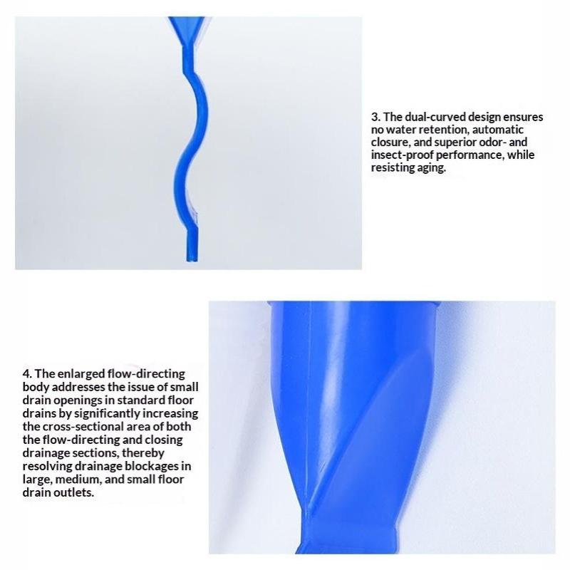 Floor Drain Anti Odor Smell Sinks Sewer Pipe Silicone Stopper Waste Hair Clogging Water Filter Bathroom Kitchen Toilet Strainers
