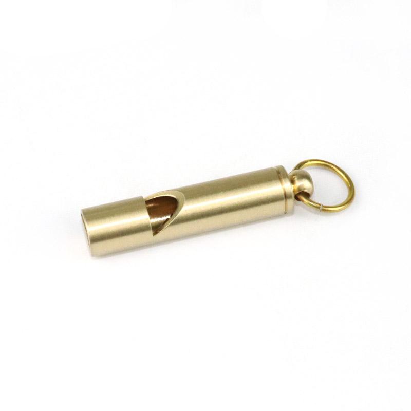 

Classic Brass Whistle Gold Pure Copper Metal Edc Outdoor Survival Team Camping Gadgets Children Teens Adults Toys Funny Gifts