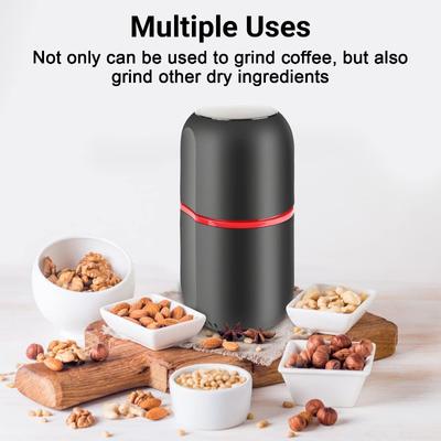 Coffee Grinder Electric,Spice Grinder with 120g Large Capacity, 150W Powerful Grinder for Dried Spice, Pepper,Grain,Coffee Bean