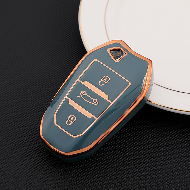 Dongfeng Peugeot Key Cover for Models 308, 301, 408, 308S, 3008, 2008, 508