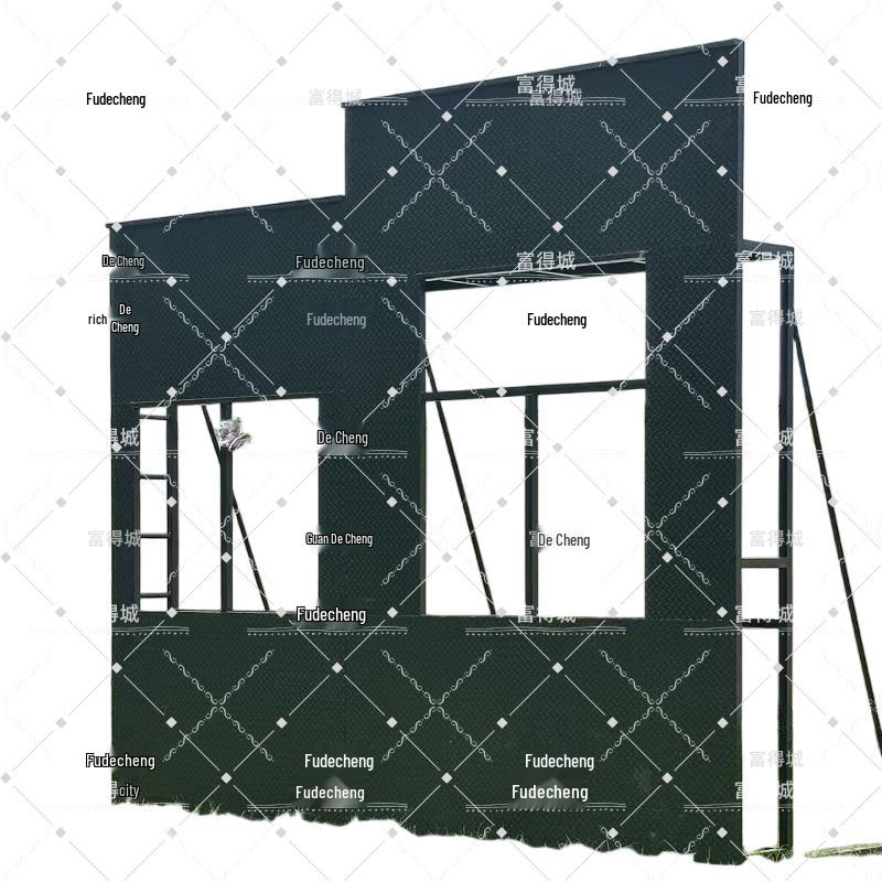 Outdoor Climbing Wall Training Platform