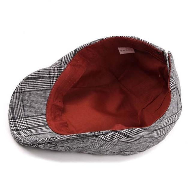 2018 New Retro Striped Berets Hats Adult Men Women Cabbie Flatcap Spring Summer Newsboy Caps