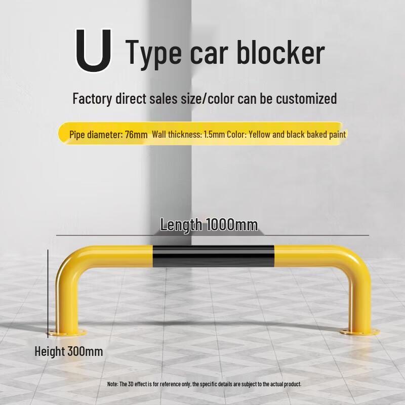 kankeirr Steel Pipe Parking Barrier