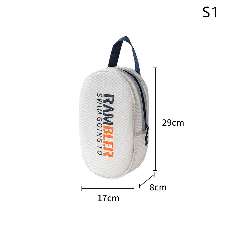 Trocken Nass Trennung Schwimmen Fitnessstudio Trockentasche Großes Fassungsvermögen Transparent Pool Wasserdichte Aufbewahrungstasche Reißverschluss Handtasche Rucksack