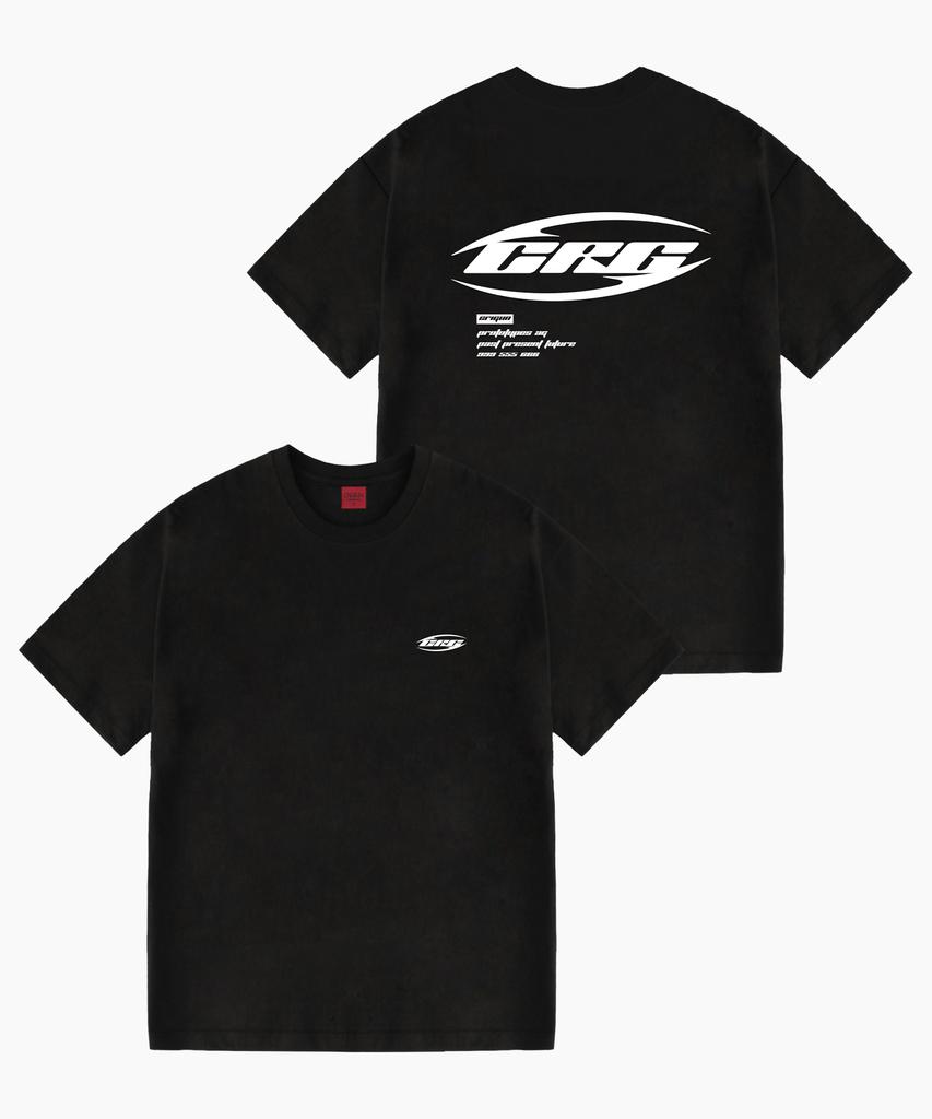 Keuligeon Crg Racing Semi-Oversized Short Sleeve T-Shirt Black