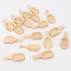 Wooden Mini Tea Coffee Scoops Seasoning Candy Spices Bath Salt Spoons Wooden Spoon
