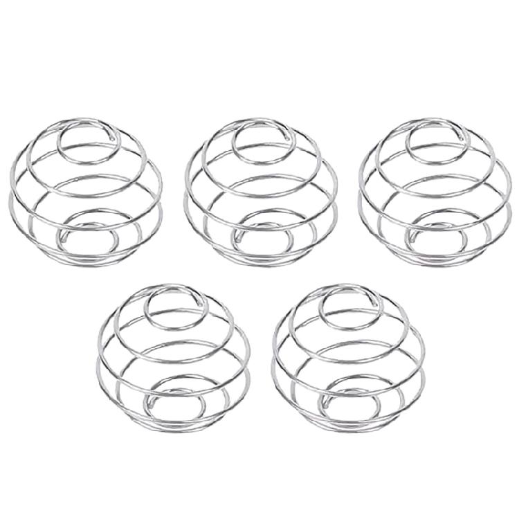 Бутылки из нержавеющей стали Смесительный шарик Практичный шарик из нержавеющей стали для бутылок-шейкеров Простое в использовании пружинный шарик 1