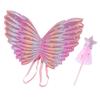 Polyester Children Magic Wand Dress Up Prop Fairy Princess Angel Wings  Gril Boy