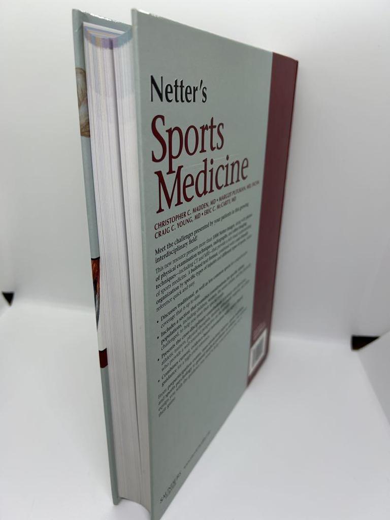 [USED] Set of 2 foreign medical books: Netter's Sports Medicine, etc.