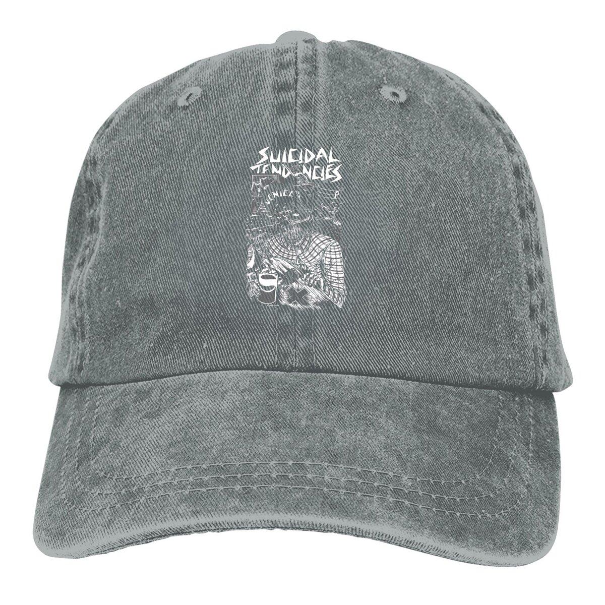 

Suicidal Tendencies Классическая Бейсболка Мужские Кепки Женские Козырек Защита Snapback Тяжелые Черные Металлические Кепки One Size