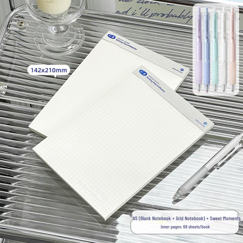 Tearable Portable Small Notebook Planner with Sticky Notes and Memo Pad