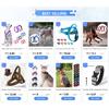 Vintage Plaid Dog Harness Leash Set Comfort Breathable Adjustable No-Choke Pet Vest for Small Medium Dogs Pechera Para Perro