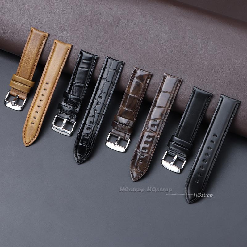 Universal Leather Strap for DW Watch Band 12mm 13mm 14mm 17mm 18mm 19mm 20mm 22mm Genuine Leather Watchband for Women Men