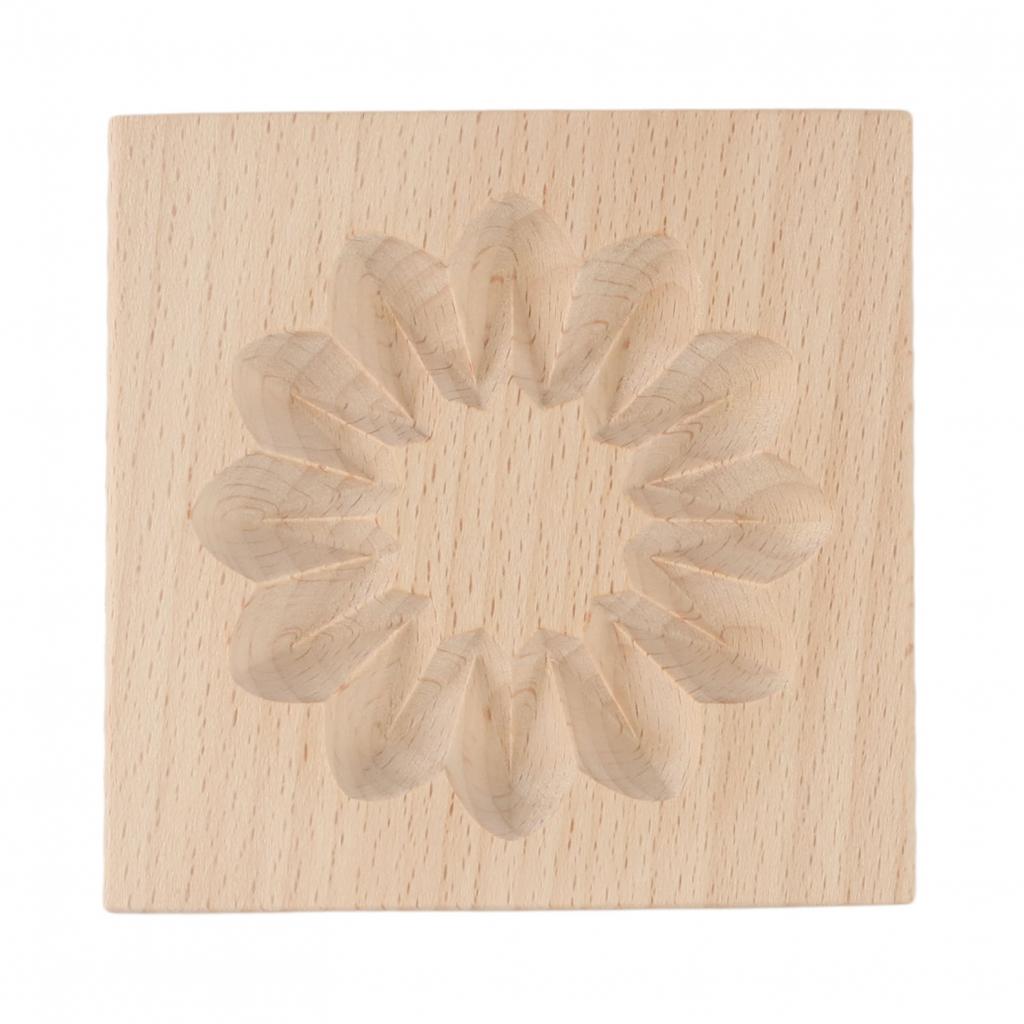 Wooden Baking Molds Set Perfectly Designed for Making Cookies Easily