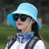 Fisherman Hat Summer Outdoor Sun Protection Breathable Wide Brim For Women