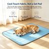 New Breathable Cat Dog Cooling Mat Cool Ice Silk Washable Pet Cooling Mat Eco-Friendly Ice Pad Blankets for Dog Cat