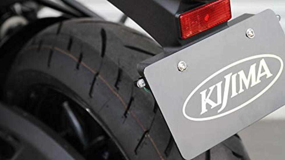 Kijima Motorcycle Parts LED Tail Nano Black Lamp, Type, Body/Clear Lens, 218-3149
