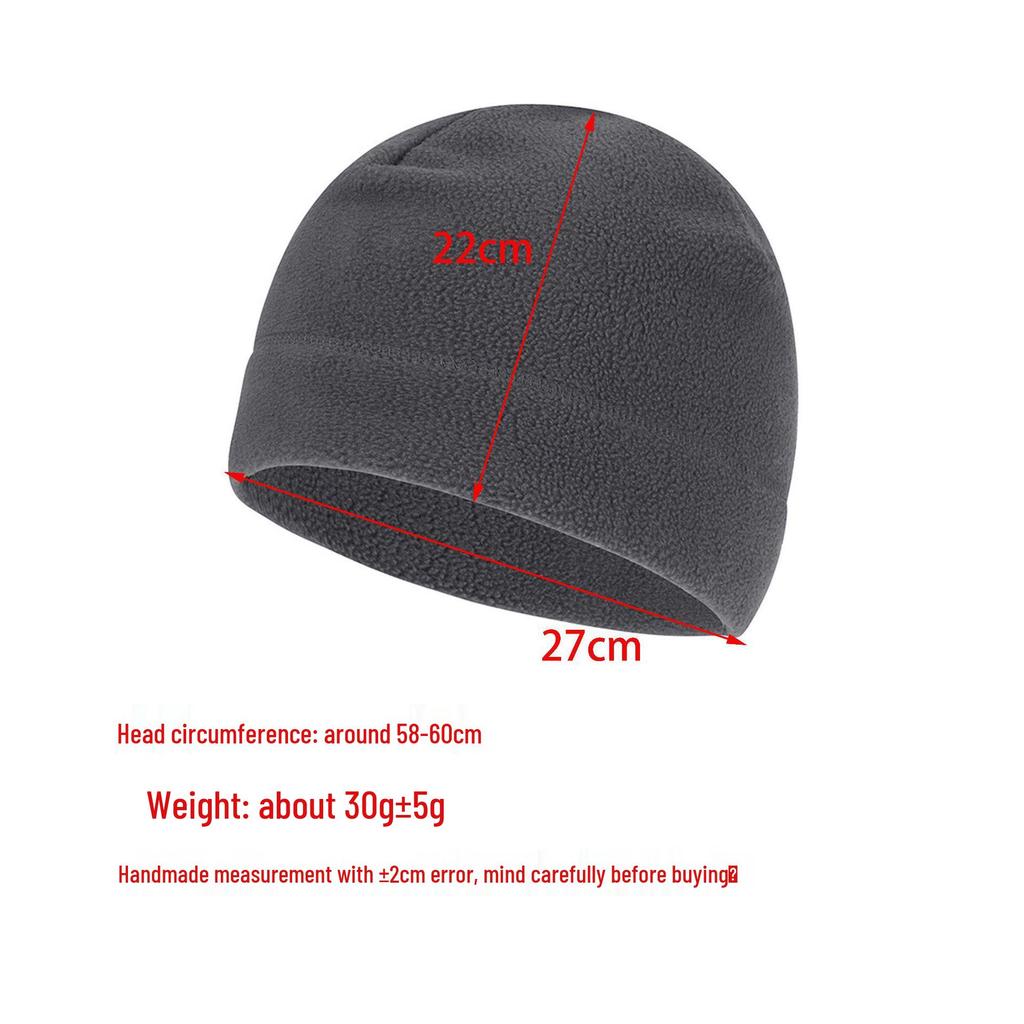 Αντιανεμικό Φλις Καπέλο Ποδηλασίας Χειμερινό - Ζεστό & Μαλακό Σκούφο για Υπαίθρια Σπορ