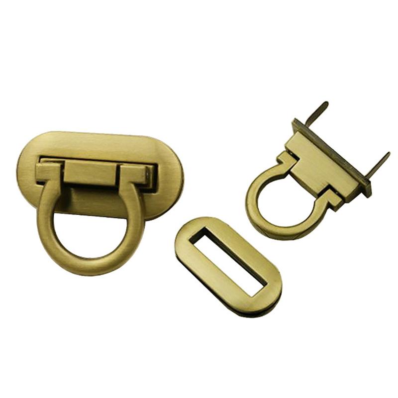 1 ks Kabelka Peněženka Odolný Uzávěr Módní Kování DIY Kov Vysoká Kvalita Doplňky k Taškám Otočný Zámek