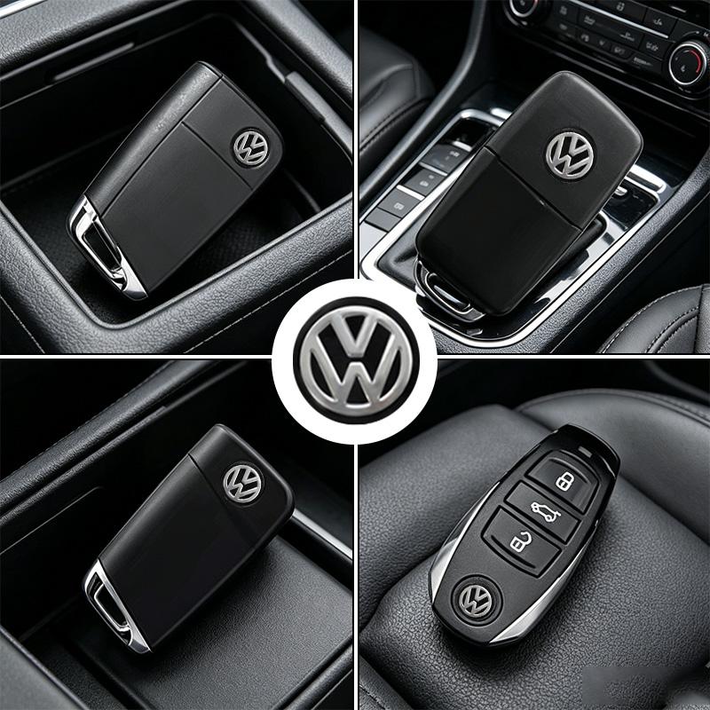 14/11mm Car Key Emblems Replacement Car Key Stickers For Volkswagen VW Polo Passat B5 B6 B7 Golf 4 5 6 Tiguan Jetta CC T5 Touran Ph6