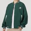 New Balance Jackets Men's Green Baseball Collar Moderate Other AMJ33362-NWG