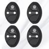 4Pcs Silicone Car Door Lock Cover Shock Absorber Accessories For VW GTI Polo Golf Passat Tiguan Arteon Touareg CC Taigo Caddy Je zq0