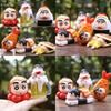 Chan Crayon Shin Food Themed Figurine Toy Desktop Decoration Anime Peripherals