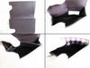 Подлинная визитница BOTTEGA VENETA Intrecciato из коричнево-фиолетовой кожи #7942, восстановленная