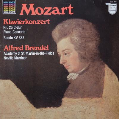 LP Schallplatte WOLFGANG AMADEUS MOZART - ALFRED BR - Klavierkonzert Nr. 25 C-Dur / Rondo 6527085 Philips 1978 Niederlande Klassisch Gebraucht