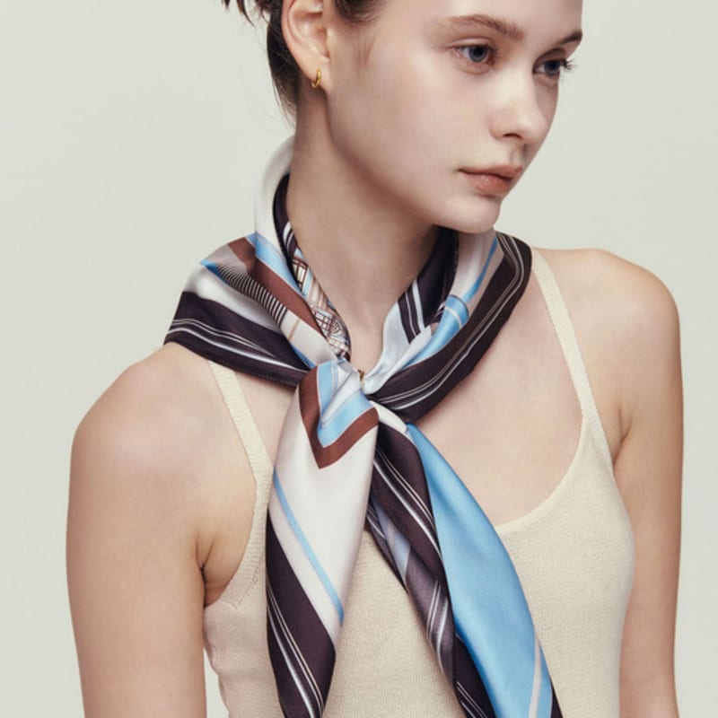 Saint Luxure Ivy Sky Blue Brown