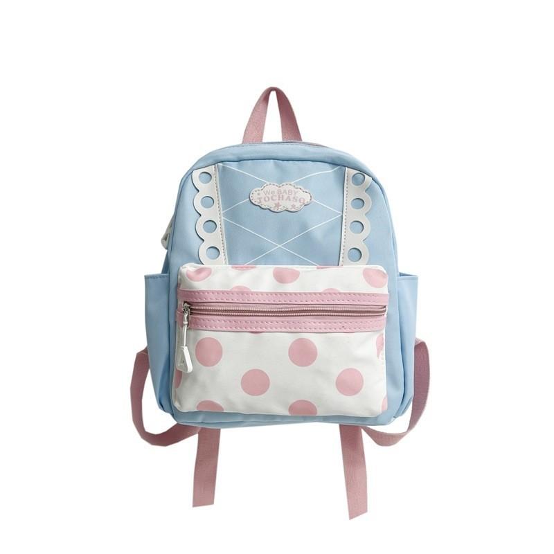 Charming Colorful Children s Backpack Cute Cartoon Style Perfect For Preschoolers синий