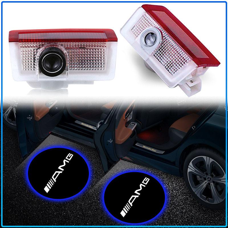 Voor Mercedes-Benz W213 W212 W220 W221 W222 W108 W126 W140 W168 W169 W176 W177 2ST Auto Deur Welkom LED Verlichting Projector Lamp Auto Accessoires