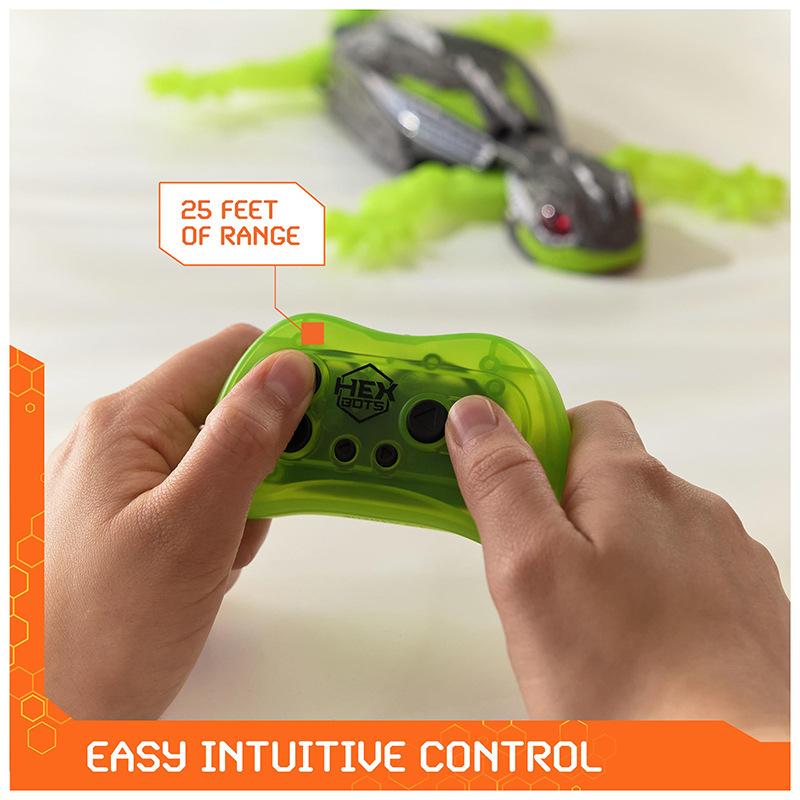 Non-toxic Remote Control Wall Crawler Gecko Toy 360° Rotating RC Floor Driving & Wall Climbing Bionic Mechanical Gecko Robot Toy