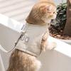 Reflective Letter Chest Back Traction Rope Pet Outdoor Walking Leash for Dog Kitten Rabbit Puppy Anti-Escape Accessories