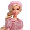 Barbie Pinkfarbene Baskenmütze Signature Black Puppenhaus zum Nachspielen ab 6 Jahren und JBJ53 Ankleidespiel, Oben, Rosa,