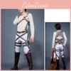 Hoogwaardige Attack on Titan Shingeki No Kyojin harnasriem voor stijlvolle cosplay