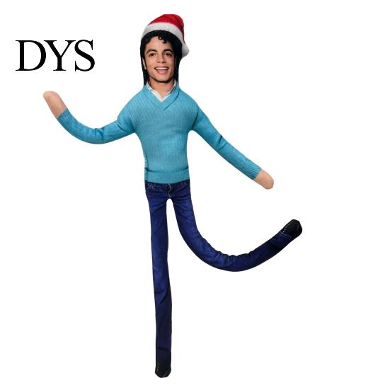 Cute Decorative Room Ornament Dance Star Plush Doll, Bendable Doll with Wire Armature, Posable Wireframe Stuffed Figure for Desk Display, Collectible