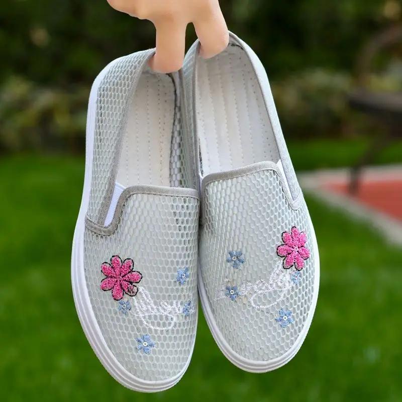 Fashion Aesthetic Summer Slip On Shoes for Women New In Arrival 2025 Korean 39 Y2k Fashion Offers Deals Original Woman Footwear Sale