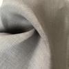 Linen Thin Fabric for Crafts and Handmade Masks 100% (Gray, 200cm)