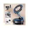 1pc 360 degree rotating magnetic vacuum suction cup is a portable mobile stand for cars.The suction cup surface is smooth